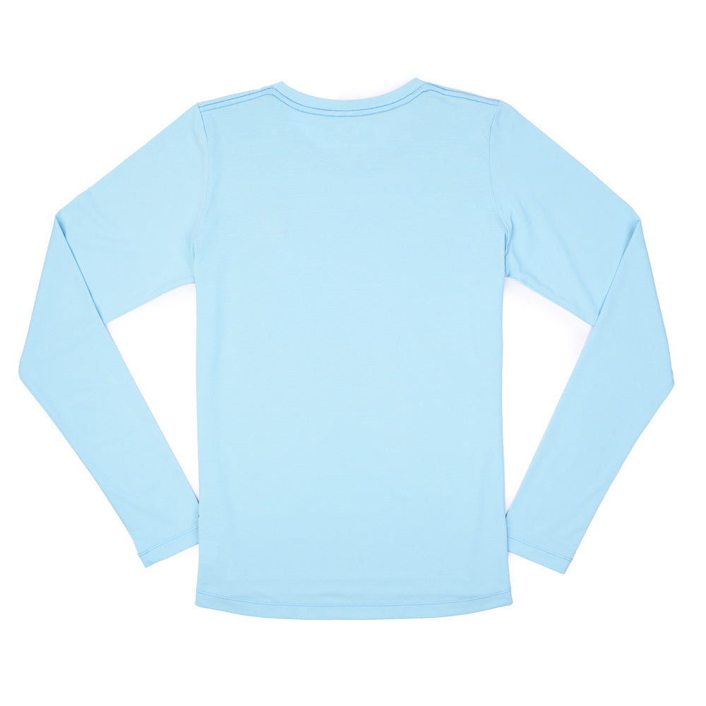 Women's Anetik LS Breeze Tee - Sky Blue