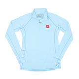 Women's Anetik Flight 1/4 Zip - Sky Blue Heather