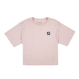 Women's Patch Crop Tee - Blush