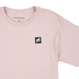 Women's Patch Crop Tee - Blush