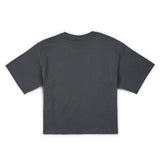 Women's Soft Logo Crop Tee - Asphalt