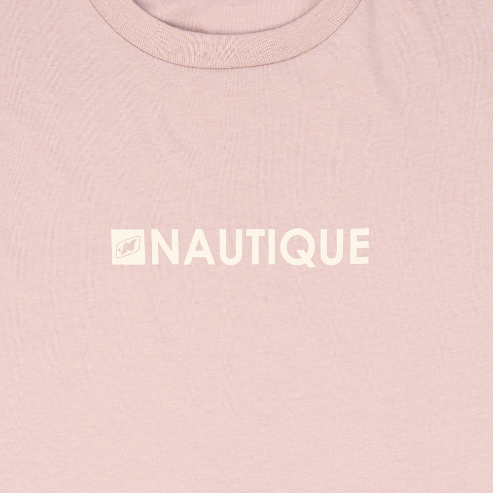 Women's Soft Logo Crop Tee - Blush