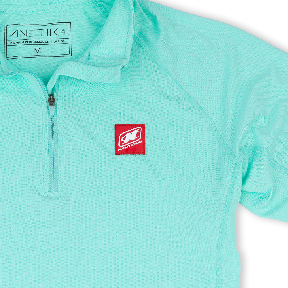 Women's Anetik Flight 1/4 Zip - Seafoam Heather