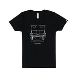 Youth Paragon Design Concept Tee - Forward Profile - Black  - CLEARANCE