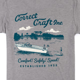 Youth Correct Craft Inc Tee - Athletic Grey