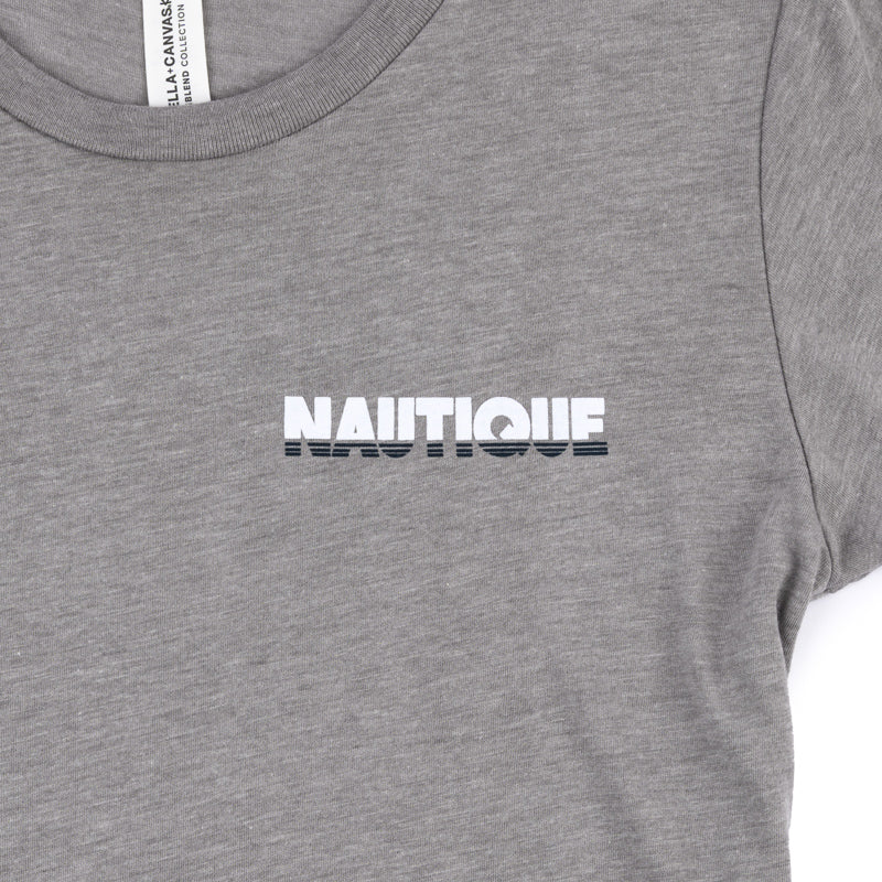 Youth Vintage Ski Tique Tee - Athletic Grey