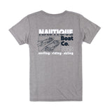 Youth Vintage Ski Tique Tee - Athletic Grey