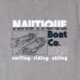 Youth Vintage Ski Tique Tee - Athletic Grey