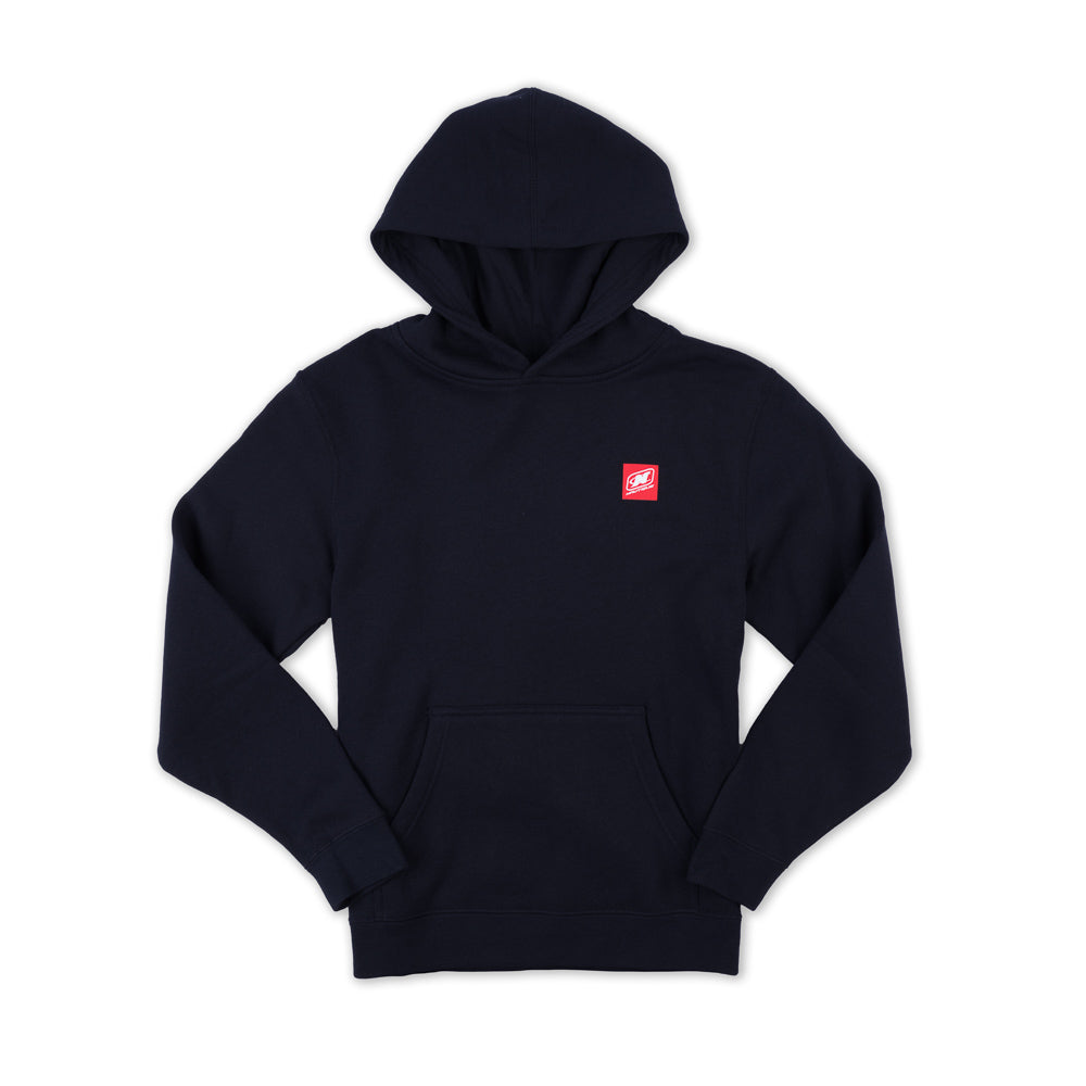 Youth Flag Hooded Sweatshirt - Navy