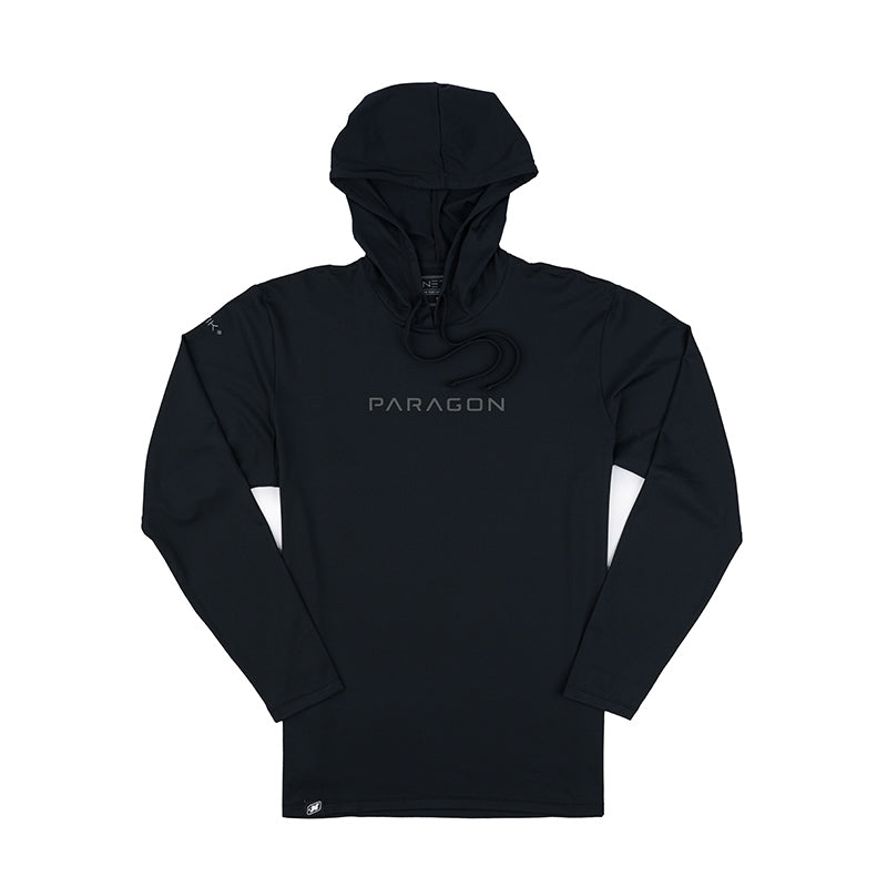Paragon Anetik Legacy Hooded Sun Shirt - Black - CLEARANCE