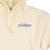 Sunset Vibes Hooded Sweatshirt - Bone