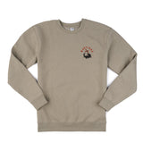 Florida Flag Crew Sweatshirt - Cement - CLEARANCE