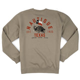 Texas Crew Sweatshirt - Cement - CLEARANCE
