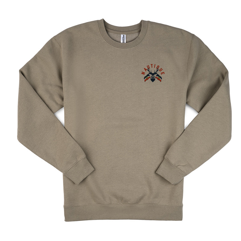 Utah Crew Sweatshirt - Cement