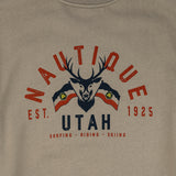 Utah Crew Sweatshirt - Cement - CLEARANCE
