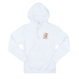 Glow Hooded Sweatshirt - White - CLEARANCE