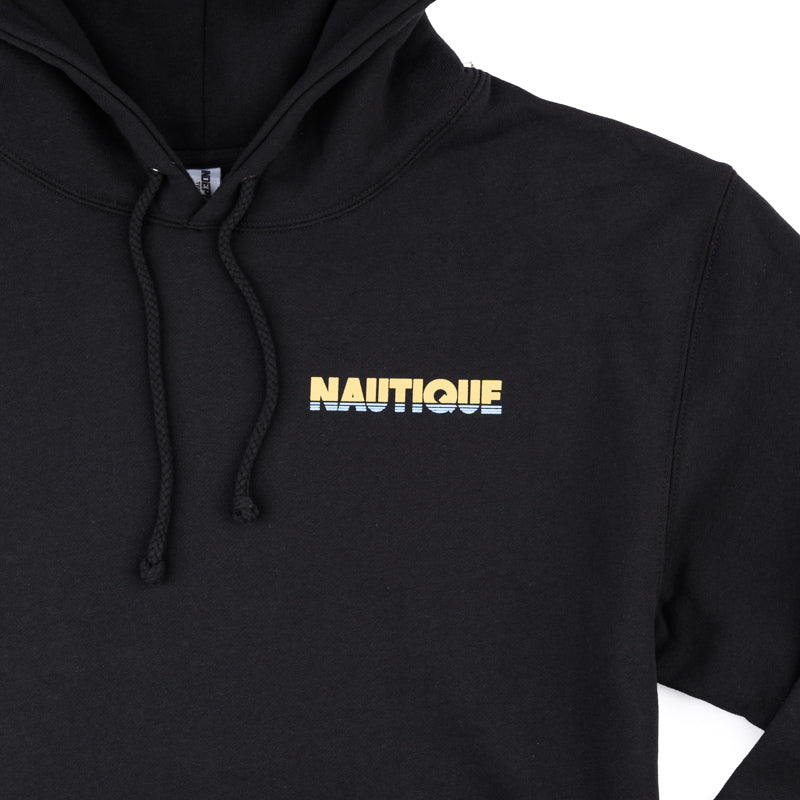 Vintage Ski Tique Hooded Sweatshirt - Asphalt