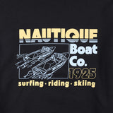 Vintage Ski Tique Hooded Sweatshirt - Asphalt