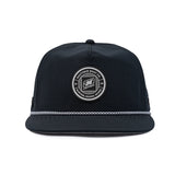 Melin Coronado Cap - Black (Black Patch)