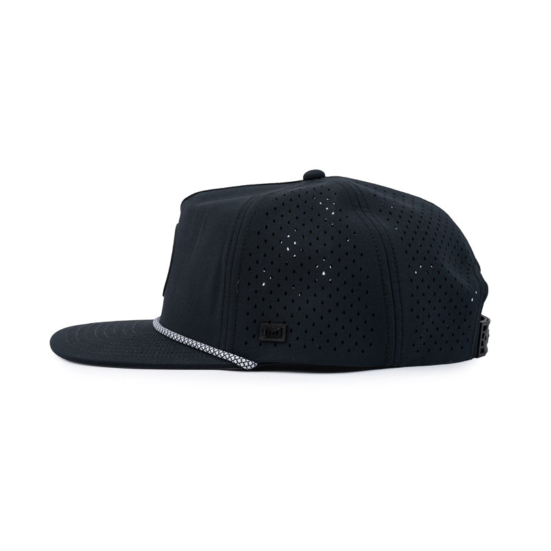 Melin Coronado Cap - Black (Black Patch)