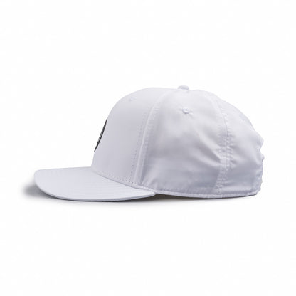 100th Anniversary Nylon Performance Cap - White - CLEARANCE