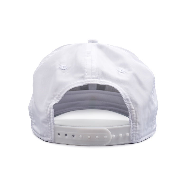 100th Anniversary Nylon Performance Cap - White