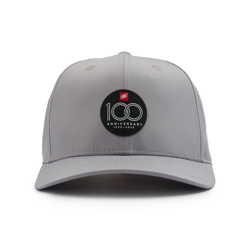 100th Anniversary Nylon Performance Cap - Steel Grey