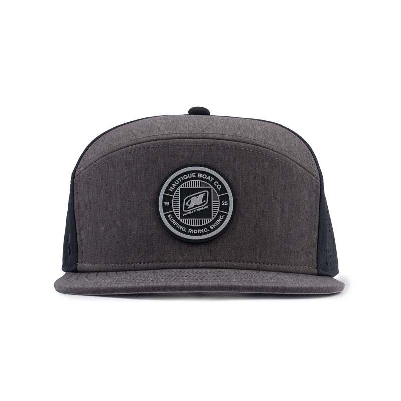 Melin Trenches Cap - Heather Charcoal / Black (Black Patch)